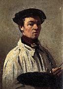 Jean-Baptiste Corot Self-Portrait oil on canvas
